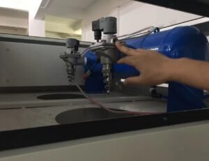 Dust collector system installed by the engineer in a flour mill environment