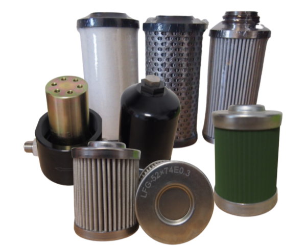 Hydraulic oil filter cartridge product range
