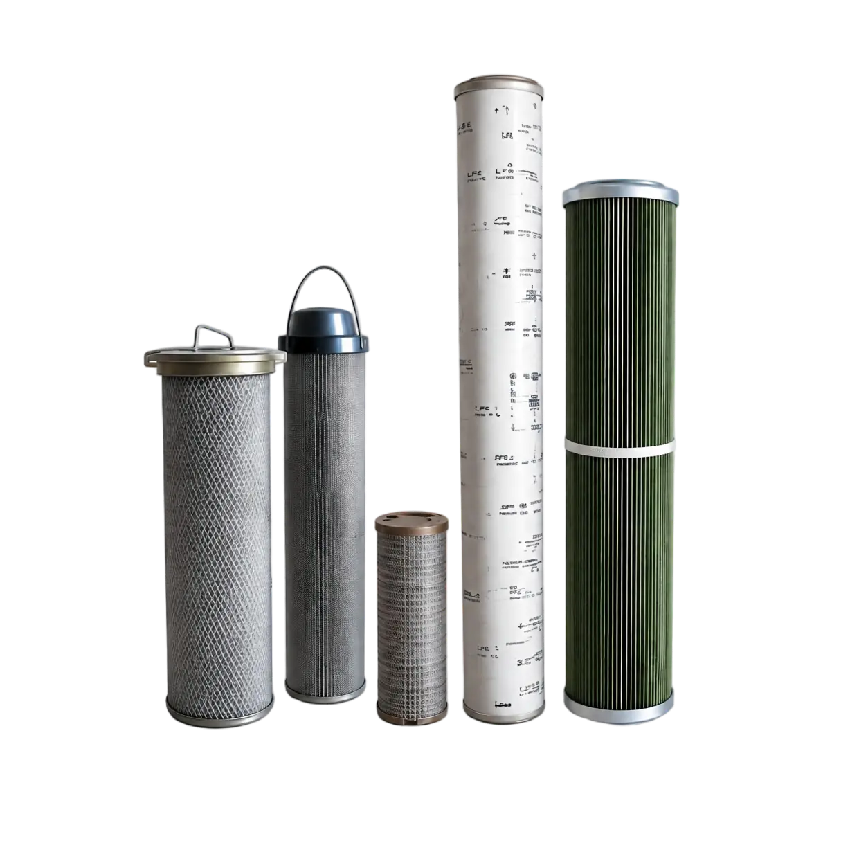 Hydraulic oil filter cartridge