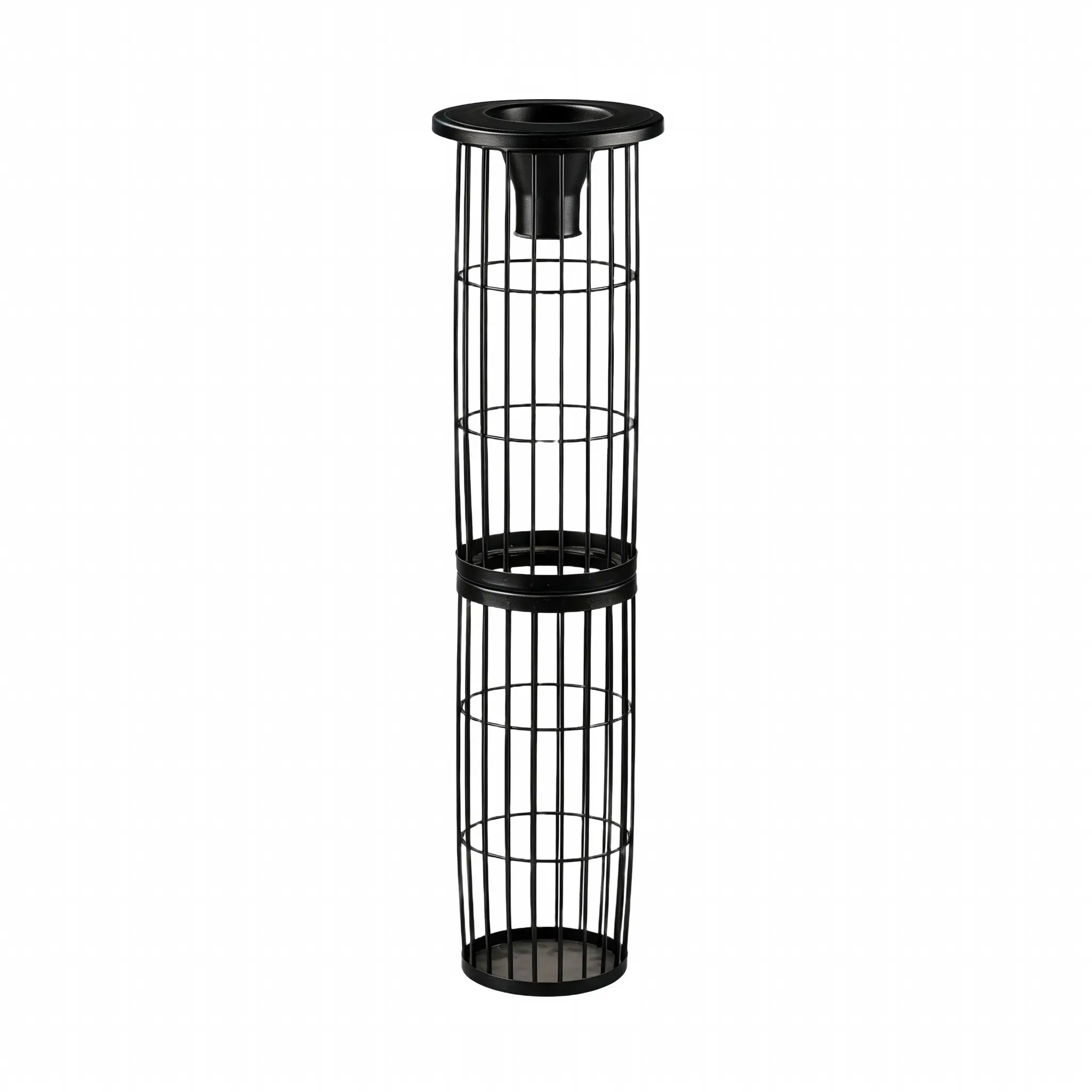 Two-Piece Filter Bag Cage with Connection Joint